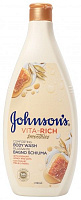Гель для душа Johnson's с йогуртом, овсом и медом 750 мл