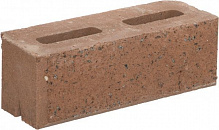 Блок декоративний малий бетонний 100x300x100 мм персиковий Золотой Мандарин 