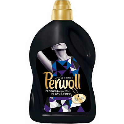 Гель для стирки Perwoll Для темных и черных вещей Лимитированная серия 2.7 л