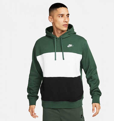 Джемпер Nike M NK CLUB+ FT CB HOODIE FB7415-323 р.2XL різнокольоровий