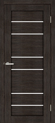 Дверное полотно ОМиС Lego 03 G ПО 600 мм венге