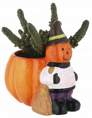 Рослина Кактус в горщику хелоувін 6/12