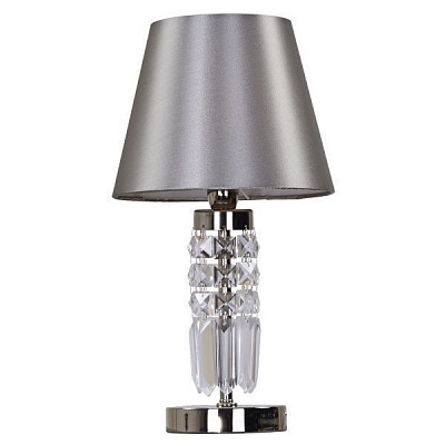 Настільна лампа Victoria Lighting 1x40 Вт E14 хром Lorella/TL1