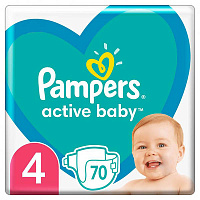 Підгузки Pampers Active Baby 4 9-14 кг 70 шт.