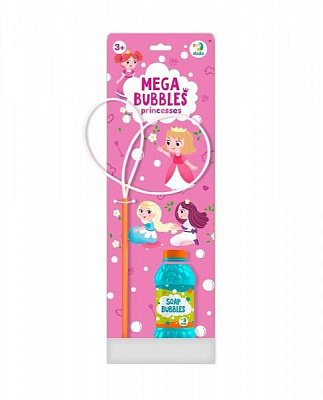 Мыльные пузыри DoDo Mega Bubbles Принцессы 450 мл