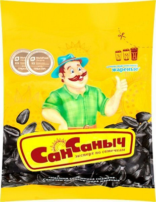 Семена подсолнечника нечищеное 120 г (4820182061554)