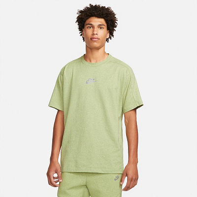 Футболка Nike M NSW SS JSY TOP REVIVAL DM0085-303 р.XL зеленый