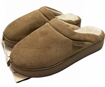 Капці домашні Gemelli Замша р.38/39 бежевий