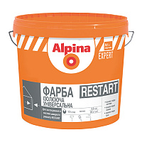 Краска акриловая Alpina EXPERT RESTART изоляционная универсальная мат 1л 