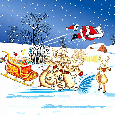 Салфетки столовые Luxy Успею все 33х33 см голубые с принтом 20 шт.