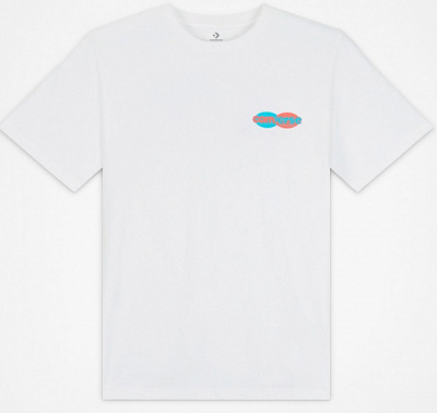 Футболка Converse Fabricated Nature Tee 10023463-A01 р.L білий