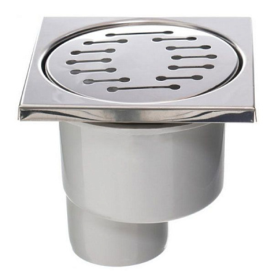 Душевой трап Water House ТВ50П с вертикальным отводом 50мм