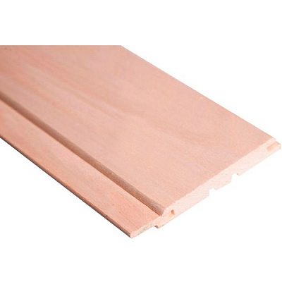 Вагонка деревянная в/с липовая срощенная 12x85x2200 мм (уп. 5 шт.)