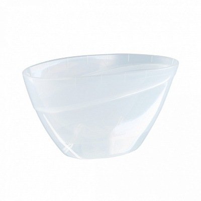 Вазон пластик Calipso овальний прозорий 3,8 л Santino (2013347)