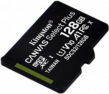 Карта пам'яті Kingston microSDXC 128 ГБ Class 10 (SDCS2/128GBSP) Canvas Select Plus 