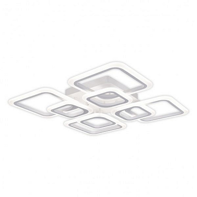 Люстра светодиодная Hopfen Fenster с пультом ДУ 120 Вт белый 