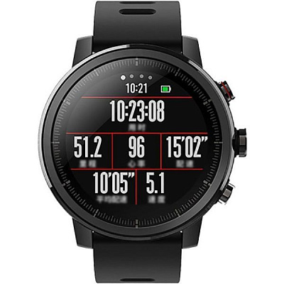 Смарт-годинник Amazfit Stratos + black (444221)