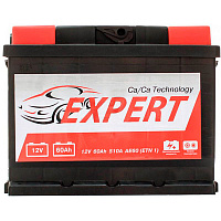 Аккумулятор автомобильный Expert 60А 12 B «+» слева