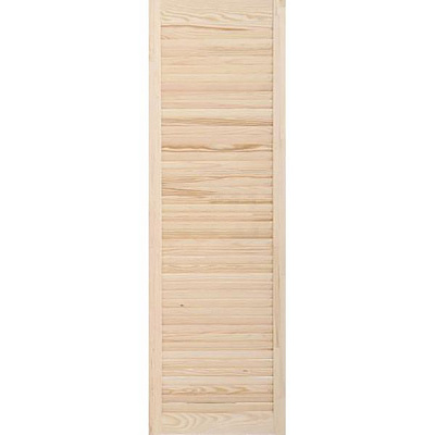 Жалюзийная дверца сосновая 1400х444 мм