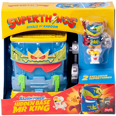 Ігровий набір SuperThings SuperThings Kazoom Power Прихована база Містера Кінга PSTSP112IN240