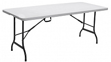 Раскладной стол ZK-180C 75x180 см белый