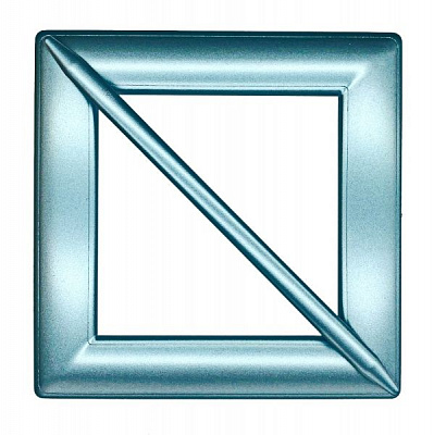 Декор Квадрат 150х150 мм синий V0001-10 MISLT