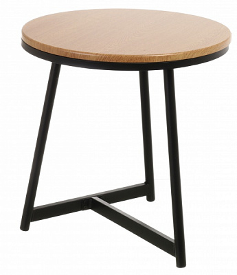 Стіл журнальний Tina МДФ/металл 450x450мм