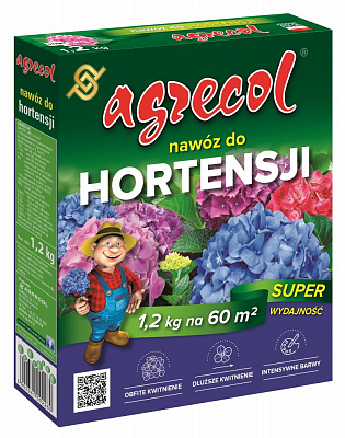 Удобрение минеральное Agrecol для гортензий 12-6-20 1,2 кг