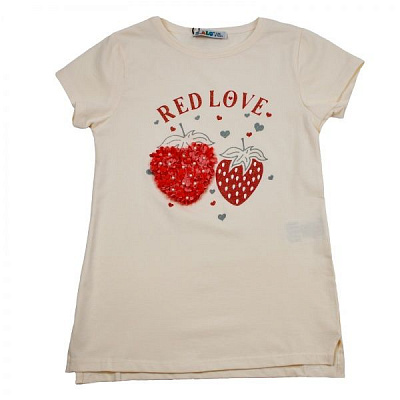 Футболка ALG Red Love 720451 р.152 кремовый 