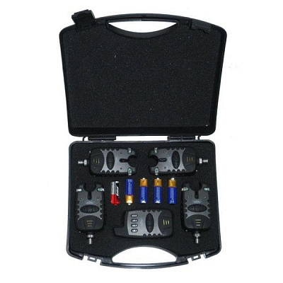 Сигнализатор поклевки Fishing ROI НАБІР 4+1 З ЭЛ.ПИТАНИЕМ 9V (116-525-4)