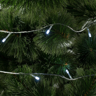 Електрогірлянда лінійна біла 120 ламп 12 м