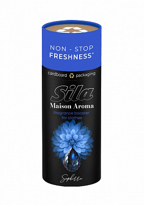 Кондиционер для белья Sila парфюмерные жемчужины Maison Aroma Saphira 210 г