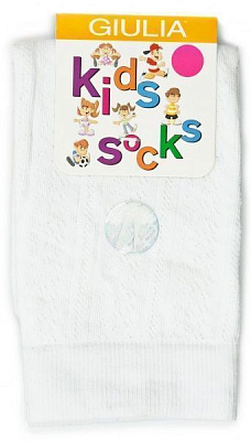 Гольфы детские Giulia KGC/Aj-003- (KGT-003 gamb) bianco р.18 белый 