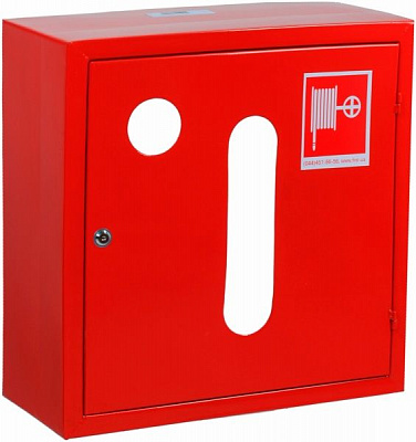 Шкаф пожарный 600*600*260 красный