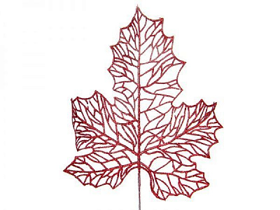 Гілочка декоративна Клен 25x40 см в асортименті 801-031