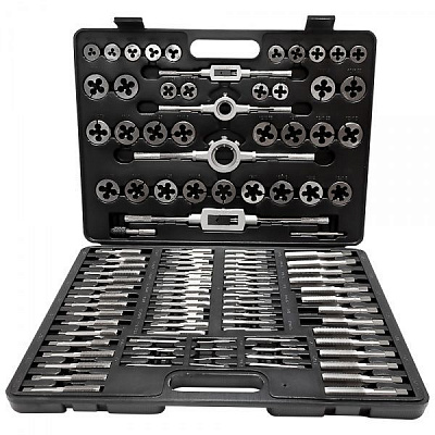 Набор резьбонарезной М2-М18 ЛИЗ 110 шт.