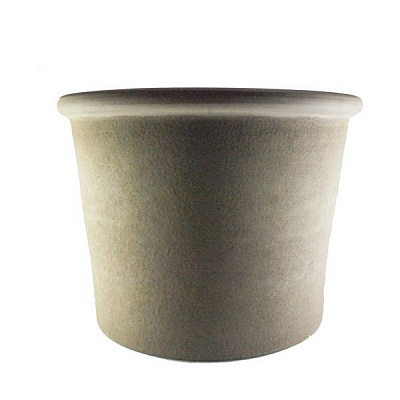 Горщик DEROMA Bordato Prima Grafit круглий 39 л сірий (0P28JE08Z)