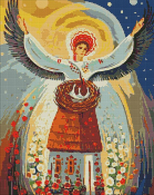 Алмазная мозаика Берегиня 40х50 см Идейка 