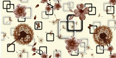 Скатерть флизелин ES0547-16 135x100 см мульти Даріана 