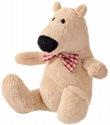 Мягкая игрушка Same Toy Полярный медвежонок бежевый 13 см THT664