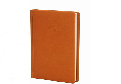 Дневник датированный Vivella оранжевый А6 Optima E21888