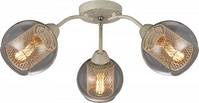 Люстра потолочная Altalusse 3x40 Вт E27 белый крем INL-6145C-03 