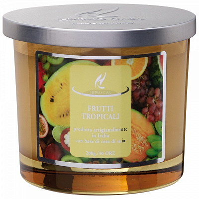 Свічка ароматична Hypno Casa FRUTTI TROPICALI