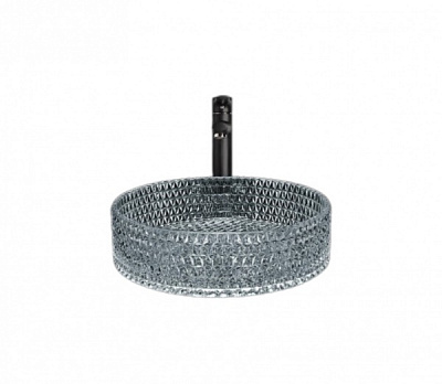 Умывальник EGO стеклянный 39,5х39,5х10,5 см