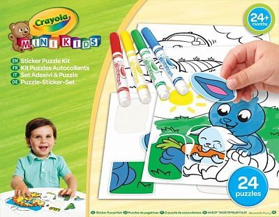 Набор для творчества пазл с наклейками (256699.106) Crayola 