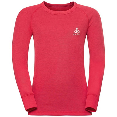 Футболка с длинным рукавом Odlo ACTIVE_Originals 10459-33100 р.140 розовый