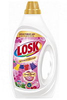 Гель для машинного та ручного прання Losk Колір АТ Ефірні масла та аромат Малазійської квітки 1,35 л