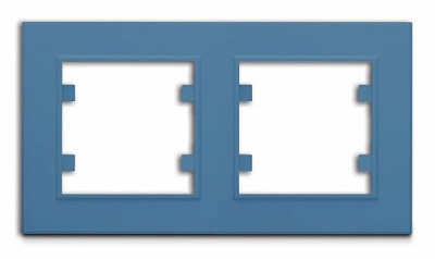 Рамка двомісна Makel Karea горизонтальна синій