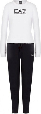 Спортивний костюм EA7 Tuta sportiva 3HTV80-TJ31Z-22BA р. XL чорно-білий