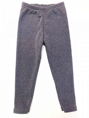 Лосины для девочек Моя планета флис Лс400 р.116 серый 